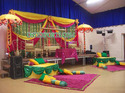 INDIAN COLORFUL MEHANDI STAGE