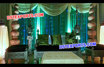 Mehandi Stage Silver Furniture