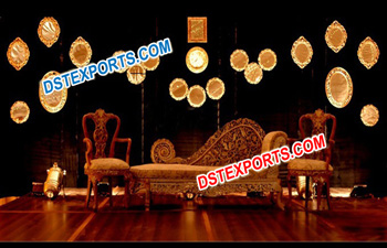 Royal Wedding Heavy Carving Sofa