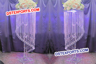 Latest Wedding Crystal Pillar