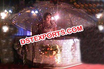 Wedding Crystal Shell Doli/ Palanquin