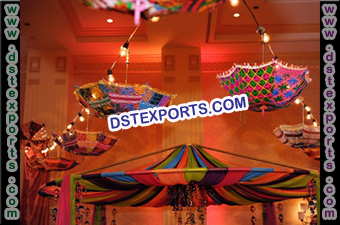 Rajasthani Wedding Decor Umbrella