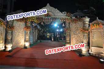 Wedding Royal Gold Welcome Gate