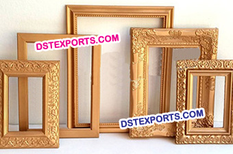 Wedding Stage Gold Photo Frame