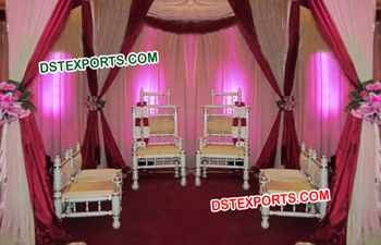 Indian Mandap Chairs Set