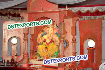 Wedding Decor Fiber Ganesha Statue