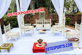 Gujrati Wedding Mandap Chair Set