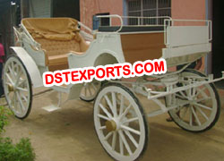 HORSE DRAWN VICTORIA BUGGY