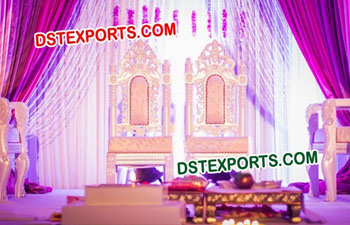 Indian Wedding Designer Stage Chairs