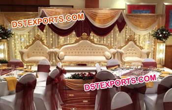 Muslim Wedding Stage Sofa Set