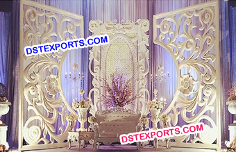 Grand Wedding Stage Backdrop Panel