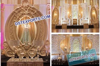 Wedding Stage Fiber Grand Panel Backdrop