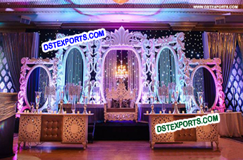 Latest Design Wedding Back Wall Frames Panels