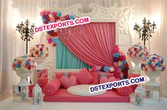 Modern Wedding Stage/ Fiber Panel Wedding Stage