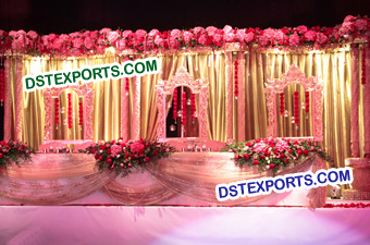 Beautiful Fiberglass Panels for Wedding Stage