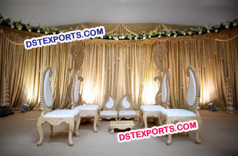 Wedding Paisley Mandap Chairs