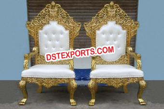 Wedding Royal Bride Groom Chairs