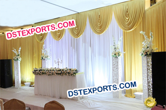 Wedding Valances Mandap Backdrop