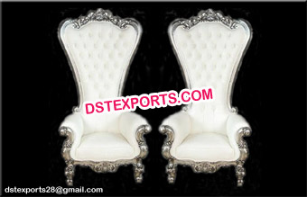 Bollywood Wedding Silver Chairs