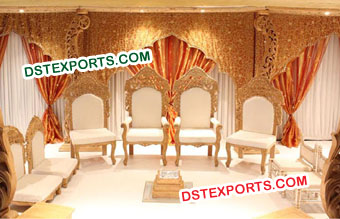 Wooden Mandap Chairs