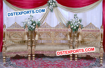 Handcarved Teak Wood Wedding  Furniture