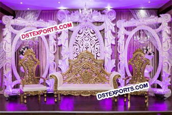 Stylish Wedding Grand Panel Stage