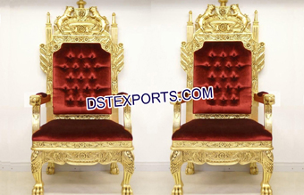 Indian Wedding Bridal Maharaja Chairs