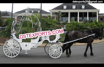 Wedding Bridal Cinderella Carriage Buggy