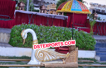 Wedding Wooden Swan Doli