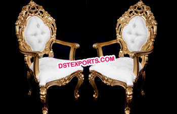 Wedding Bride And Groom Chairs