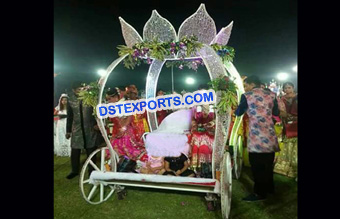 Bridal Entry Crystal Cinderella Carriage