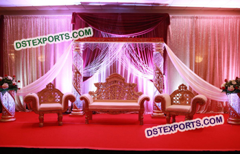 Engagement Wedding Stage Sofa Set