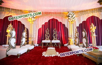 Unique Design Wedding Mandap Chairs