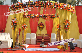 Wedding Mandap Decoration Drapes