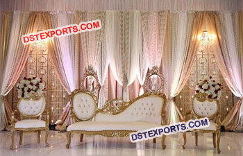 Indian Wedding Stage Sofa Set