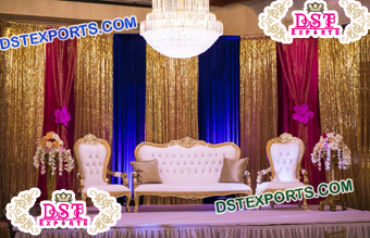 Stylish Hindu Wedding Sofa Set