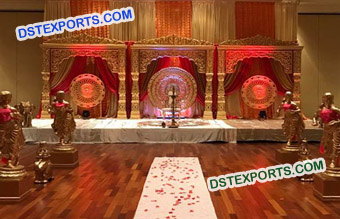 Bollywood Jodha Akber Wedding Stage Set