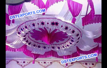 Beautiful Ceiling Drapes For Wedding Mandap