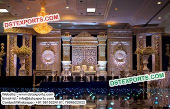 Best Asian Wedding Stage Decoration Set