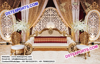 Asian Muslim Reception Stage Decorations