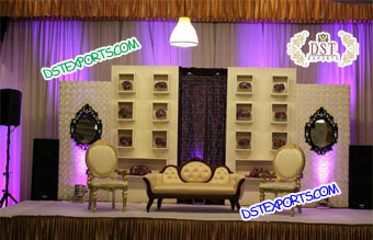 Arabic Muslim Wedding Stage Decor Set