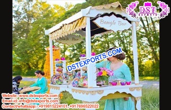Indian Wedding Bangle Bar Rehri Stall